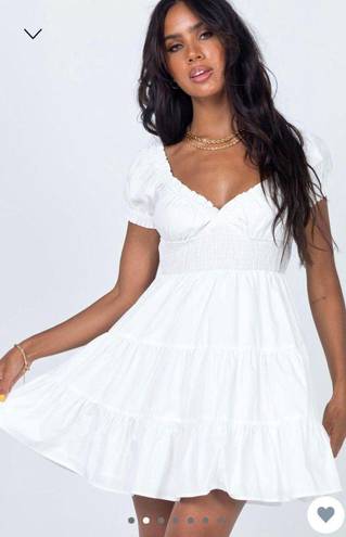 Princess Polly white  dress