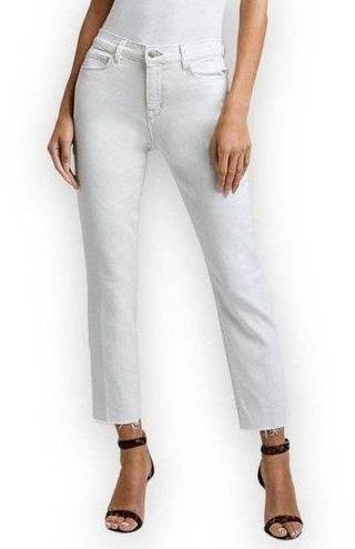 L'Agence  NWOTs White Sada High Rise Crop Slim Jeans $255