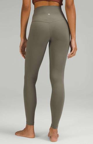 Lululemon Align Leggings Grey Sage High Rise 28” Size 4