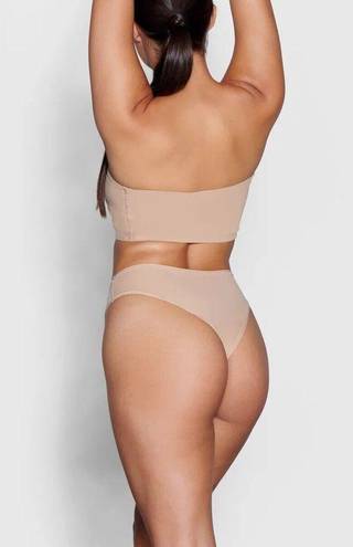 SKIMS  Fits Everybody Bandeau Clay/beige Size L Large NEW