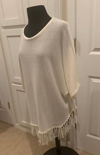 Valerie Stevens Valerie Steven’s Off White BoHo Sweater Size XL