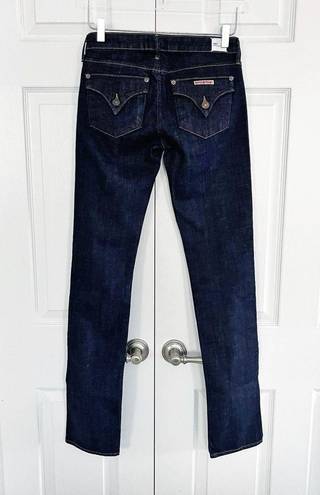 Hudson Jeans Hudson Carly Flap Pocket Straight Leg Jeans in Lis