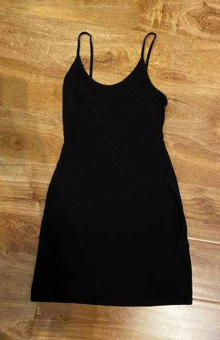 Black Mini Bodycon Dress