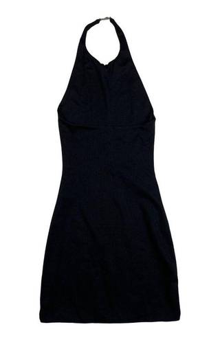 Onyx J.Bazzi Halter Dress in  Black