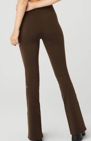 Alo Yoga High-waist Airbrush Flutter Legging In Expresso S