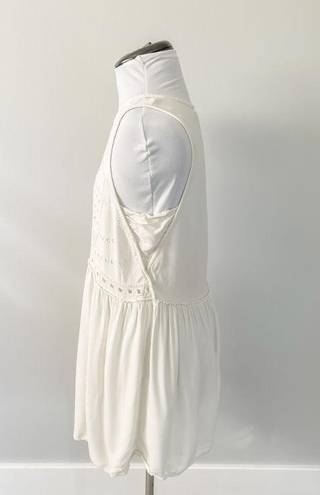 Urban Outfitters Hinge Beachy Boho White Swim Cover Up