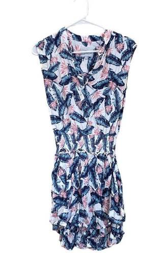 Rails  Angelina Dress in Tropico Palm Print Tropical Beachy Size Extra Small