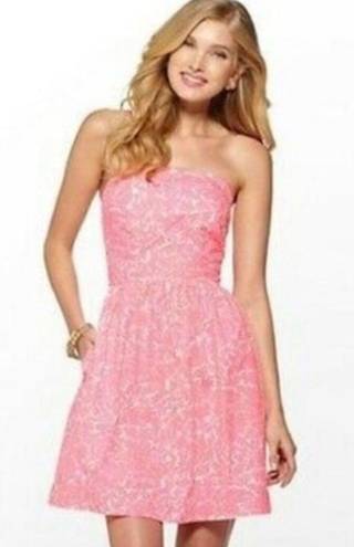 Lilly Pulitzer Neon Pink  Dress