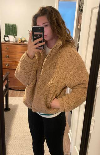 LA Hearts Cozy Teddy Jacket