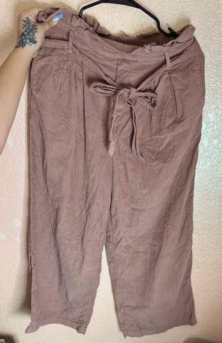 American Eagle wide leg pants