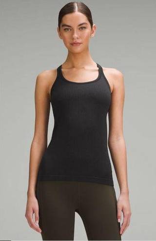 Lululemon  Ebb to Street Tank Top Light Support B/C Cup Black Size 8