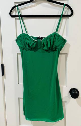 Boutique Green Mini Dress Size M