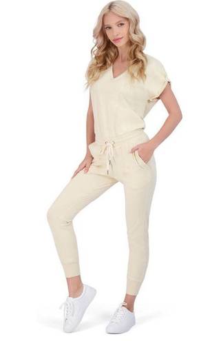 n:philanthropy  Lawes Short Sleeve V-Neck Jumpsuit