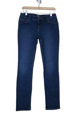 J.Jill  Womens 4 Dark Wash Stretch Skinny Jean