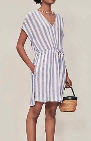 Rails  wren seattle stripe printed linen striped dress