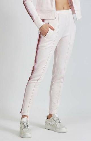 Petal Bandier X Twenty Olympic Mesh Track Pants  Pink Stripe Womens Size Medium