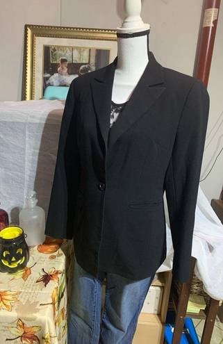 Dress Barn  Black Tailored Blazer