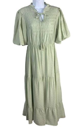 Hill House  Puff Sleeve Nap Dress Size Small