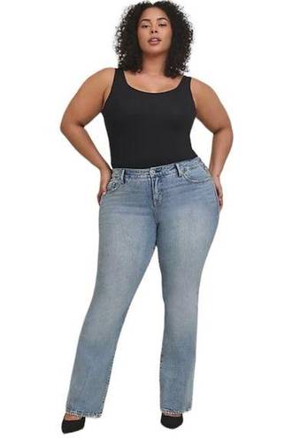 Torrid  Mid-Rise Slim Boot Medium Wash Jeans Size 22R