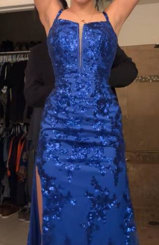 Prom Dress Blue