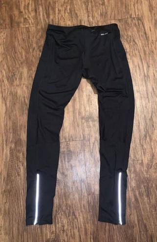 Nike zipper reflective leggings