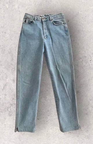 DKNY 80’s Vintage  “In Women We Trust” high rise mom jeans