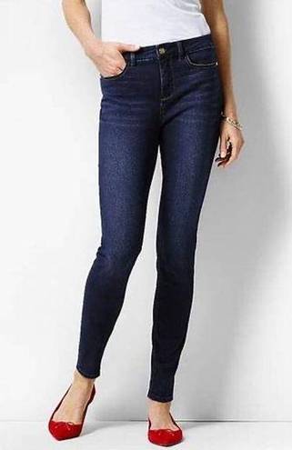 Talbots  Flawless Five-Pocket Dark Wash Mid Rise Skinny Jeans Size 2