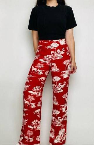 Reformation  Santorini Nairobi print pants