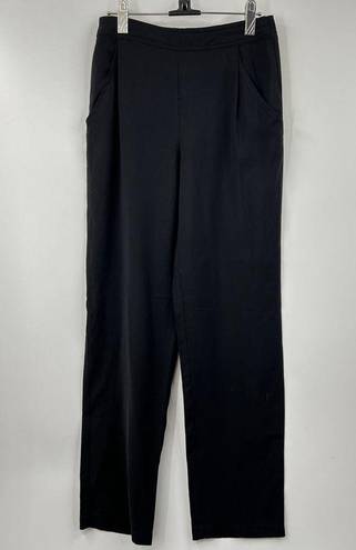 Modern Citizen  Finley Pull On Pleated Cropped Trousers in Black Size Small