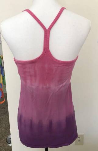 Xersion Yoga Tank Top Pink 92% Cotton Sz Mid