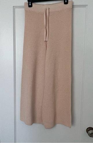 ALC Frank A.L.C. Martell High Waist Crop Flare Leg Pants in Desert Rose Size Medium NWT