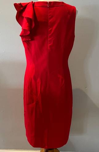 Marvin Richards Red Sheath Dress