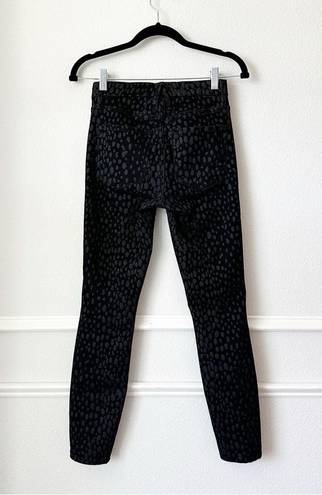 Good American  Good Legs Crop Jeans in Foil 001 Black sz 25