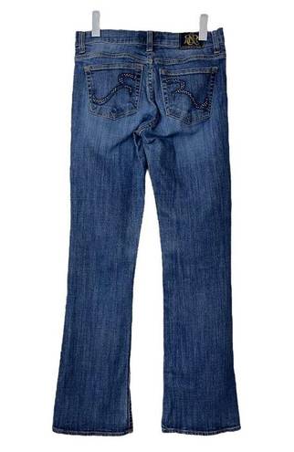 Rock & Republic  Women’s Jeans Kassandra 7" Low Rise Bootcut Medium Wash Size 8