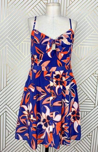 Yumi Kim  Pin Up Silk Dress in Studio 54 Navy Print