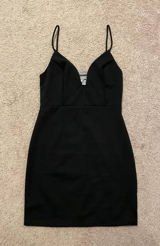 Charlotte Russe Tight Black Mini Dress