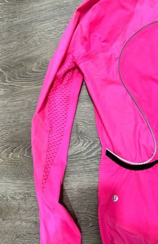 Lululemon Paceline Jacket Pinkelicious