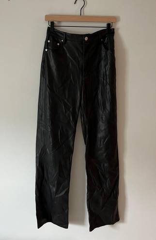 ZARA Leather Pants