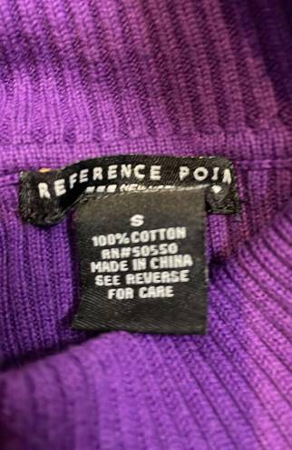 Reference Point NWOT Purple  Turtleneck