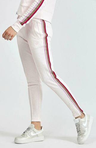 Petal Bandier X Twenty Olympic Mesh Track Pants  Pink Stripe Womens Size Medium