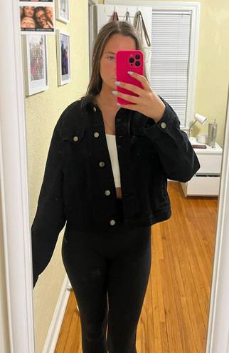 Velvet Heart Black Jean Jacket