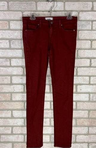 Paige  Skyline Skinny Jeans in Brick Size 28