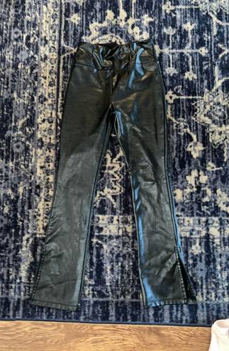 Black Leather Pants Size M