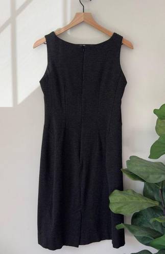 MM.LaFleur  Sleeveless Twisted Strap Dress Knee Length Business Professional Zip