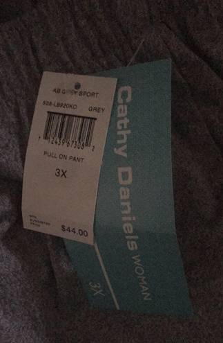 Cathy Daniels womens pant gray size 3X