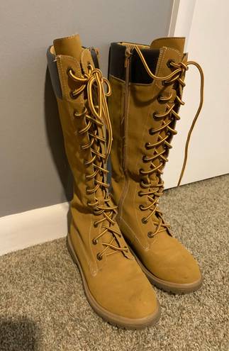 Union Bay Tall Lace Up Boots