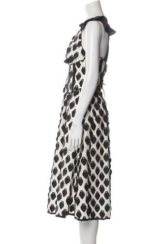 Petal NWT. $580 Self-Portrait 3D  Midi Dress UK 6 / US 2