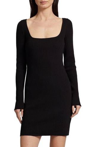 Vince Rib-Knit Mini Dress