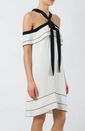 Proenza Schouler NWT.  Off-the-shoulder bow crepe mini dress