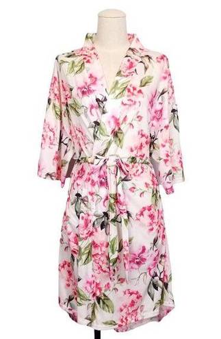 Show Me Your Mumu  Rose Print Robe OS